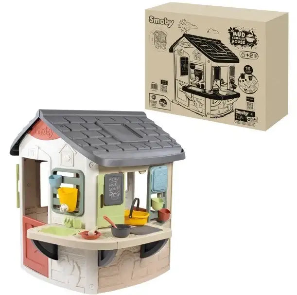 Smoby Domek z Kuchnią Błotną dla dzieci