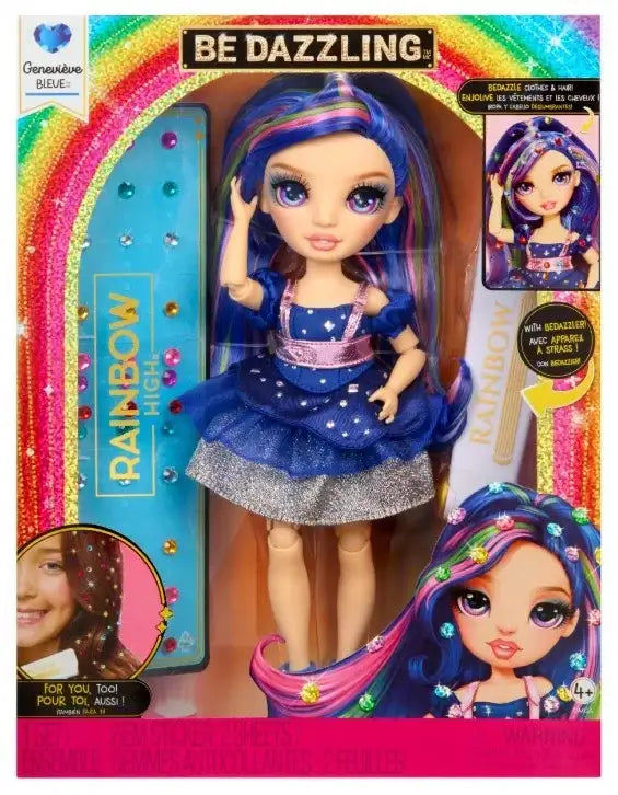 MGA Lalka Rainbow High Be Dazzling, Genevieve Bleue