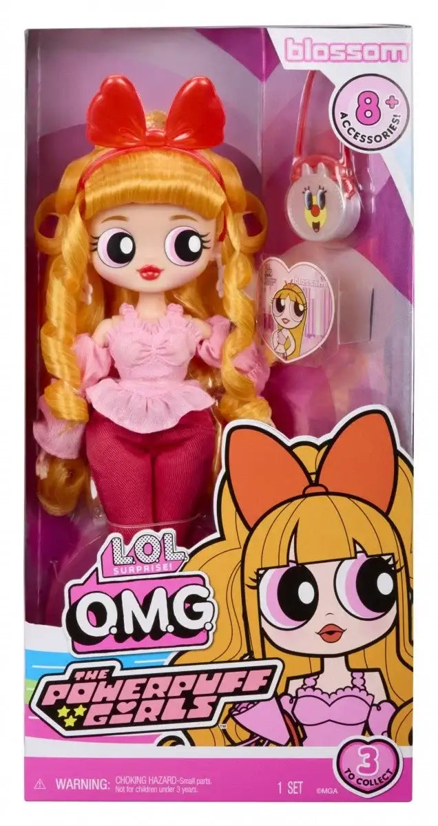 LOL OMG Blossom lalka MGA inspirowana Atomówkami z modnymi ubraniami i akcesoriami