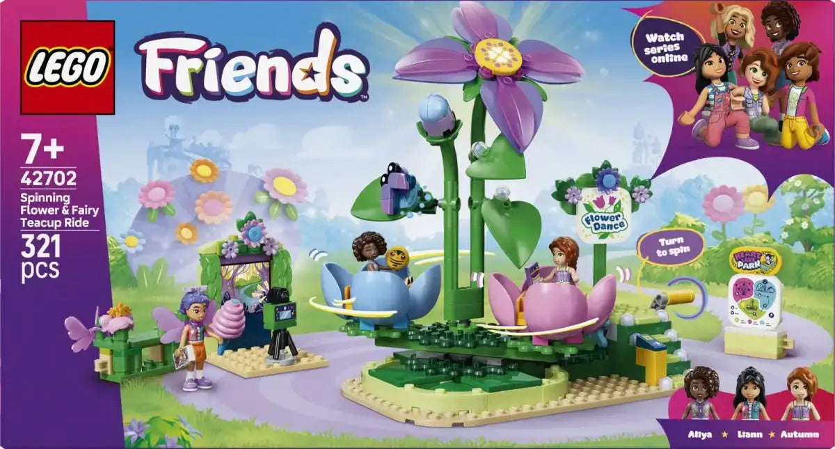 LEGO Friends bajkowy zestaw z karuzelą kwiatową