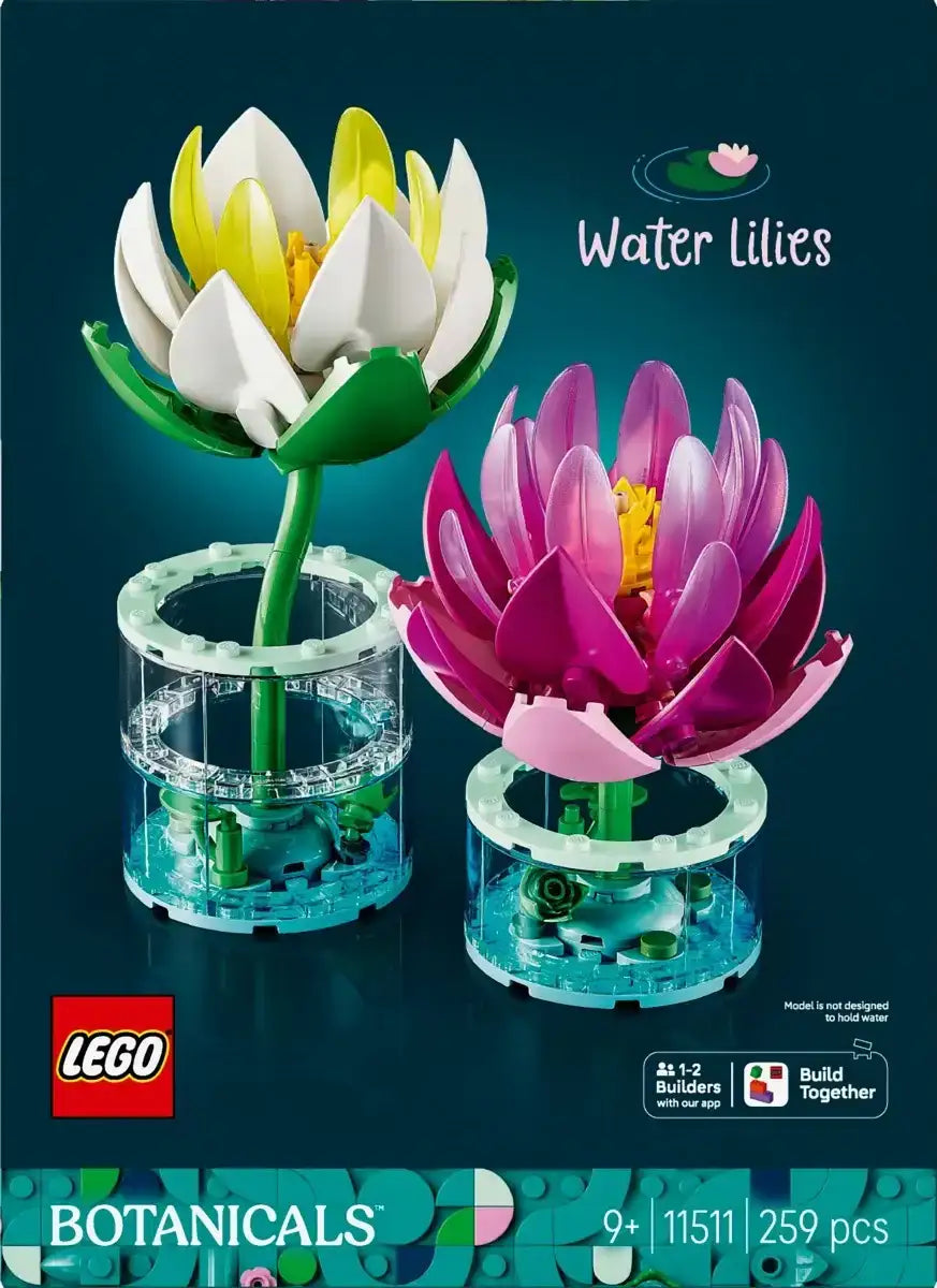 LEGO Botanicals zestaw relaksacyjny kwiaty