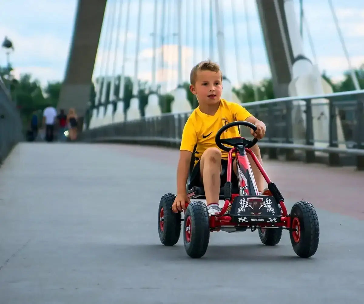 Milly Mally Gokart na pedały Thor Czarny