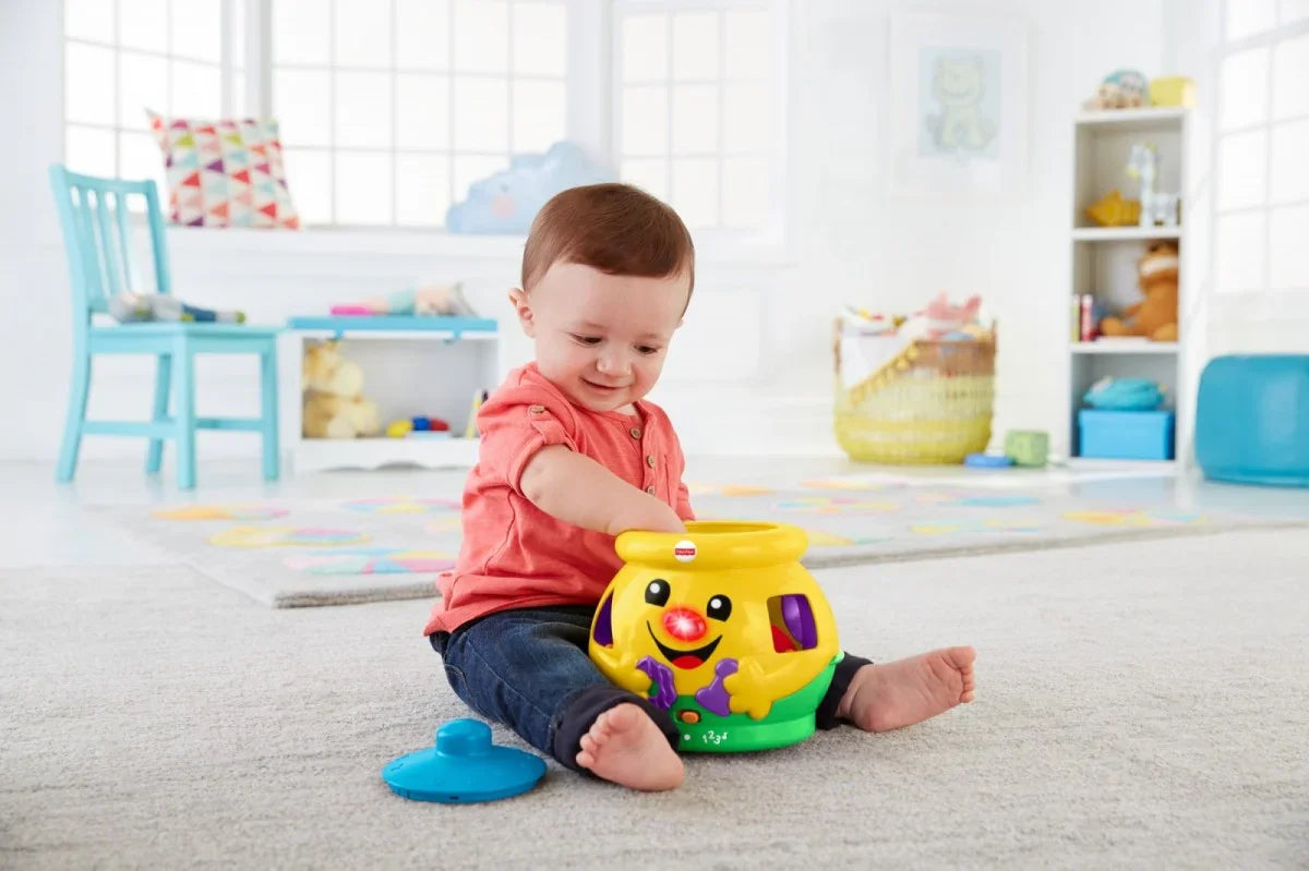 Fisher Price Garnuszek na klocuszek - zabawki-dla-dziewczynki