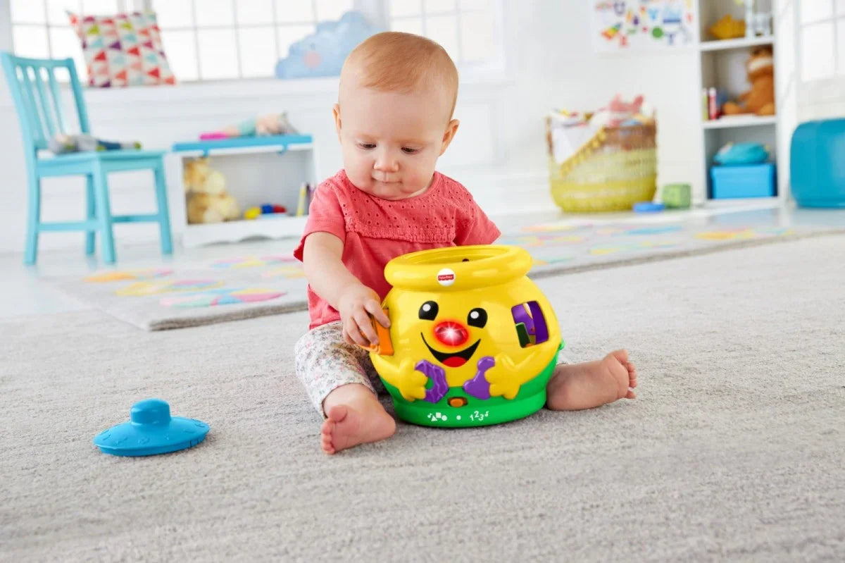 Fisher Price Garnuszek na klocuszek - zabawki-dla-dziewczynki