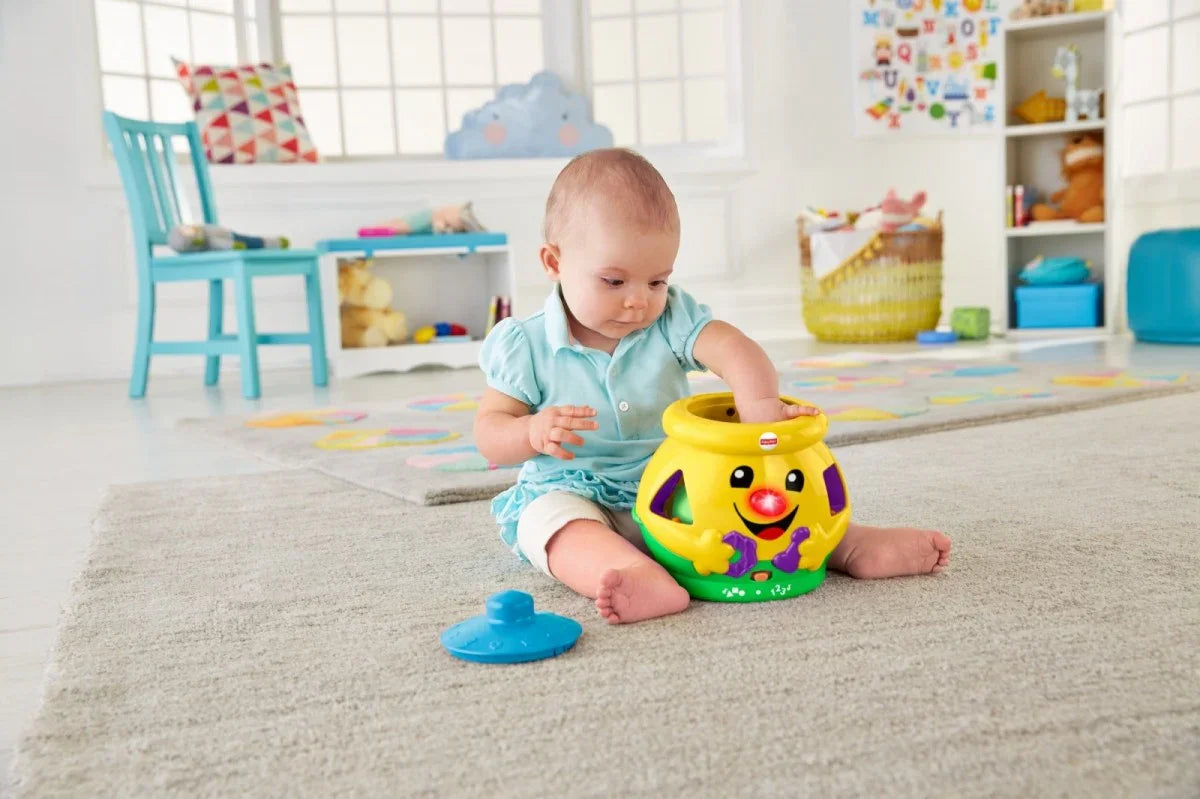 Fisher Price Garnuszek na klocuszek - zabawki-dla-dziewczynki