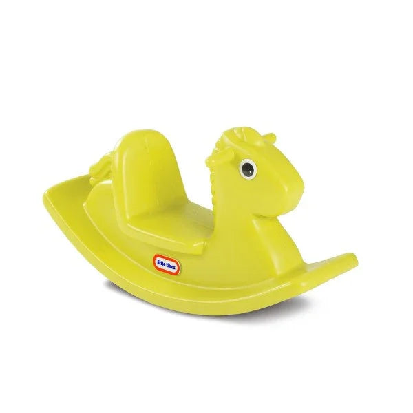 Little Tikes Koń na biegunach żółty bujak dla dzieci od 12 miesięcy - zabawki-dla-dziewczynki