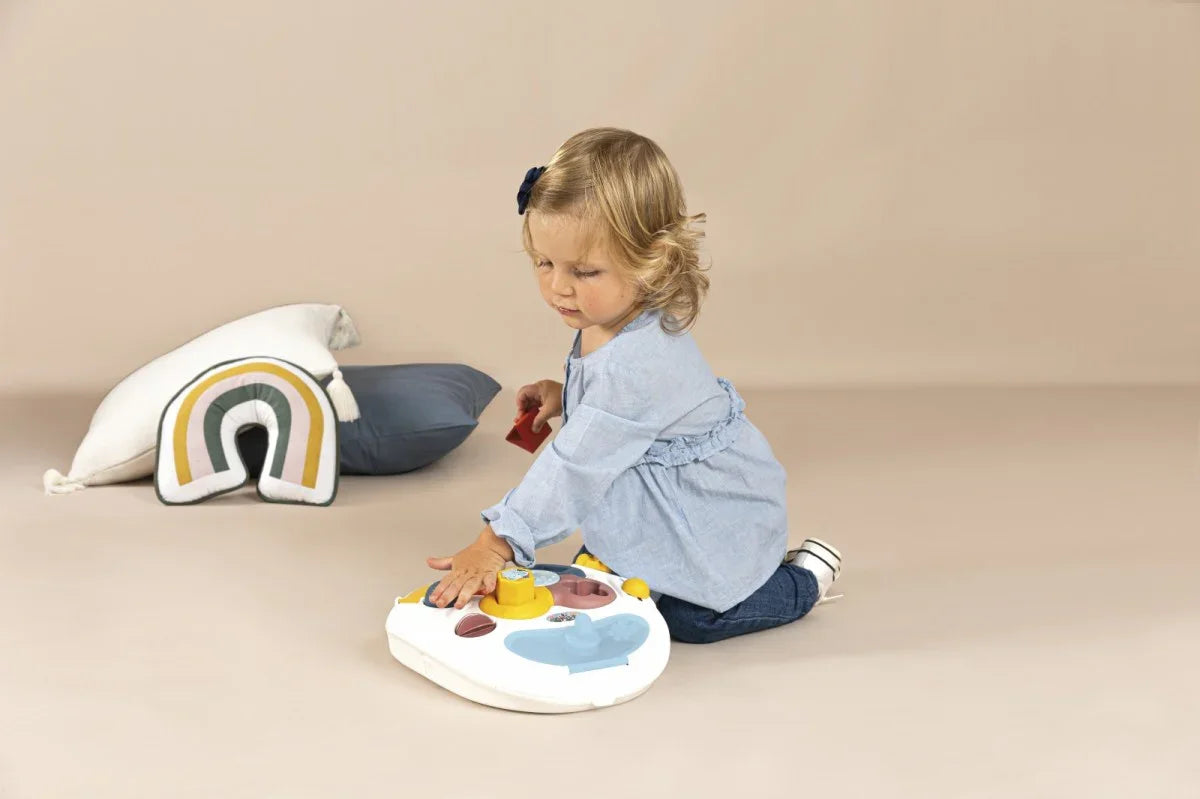 SMOBY Little Chodzik 3w1 Pchacz Interaktywny Wózek