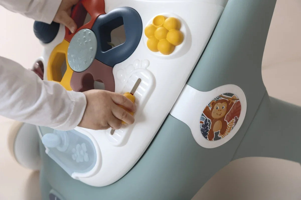 SMOBY Little Chodzik 3w1 Pchacz Interaktywny Wózek