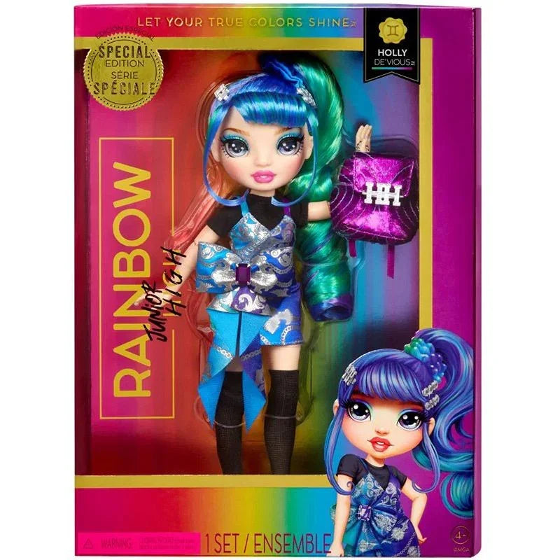 Lalka Rainbow High Jr High Edycja Specjalna Holly De Vious - zabawki-dla-dziewczynki