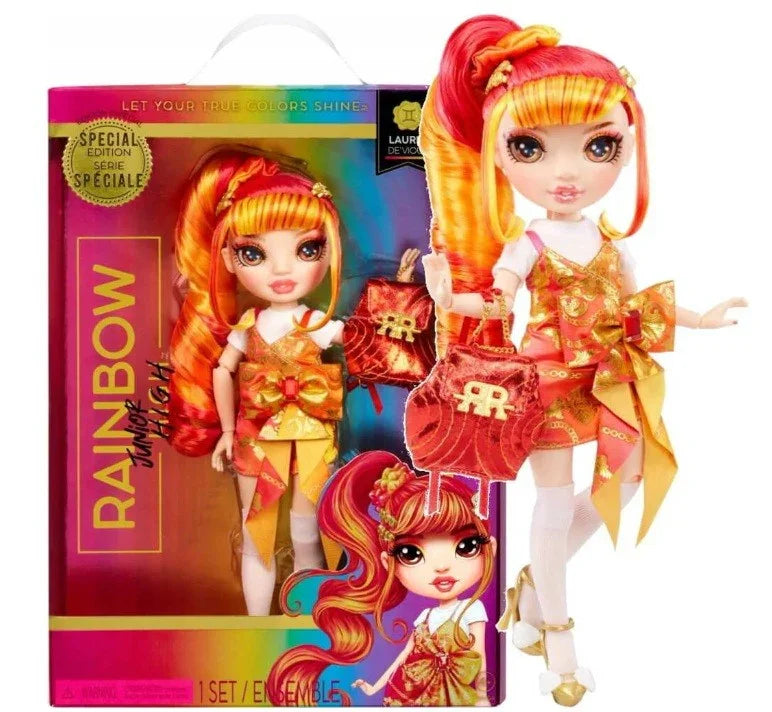 Lalka Rainbow High Junior High Specjalna Edycja - Laurel De Vious - zabawki-dla-dziewczynki