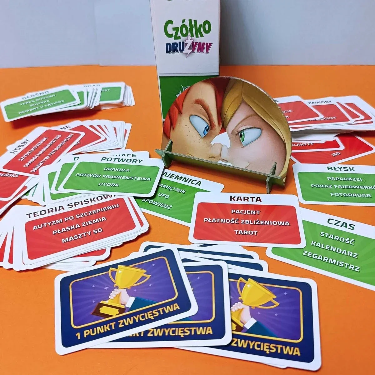 Gra karciana Portal Games Czółko Drużyny dla całej rodziny - zabawki-dla-dziewczynki