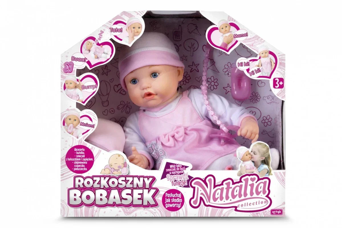 Rozkoszny Bobasek lalka dla dziewczynek Artyk