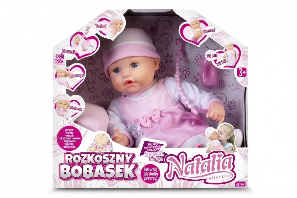Rozkoszny Bobasek lalka dla dziewczynek Artyk