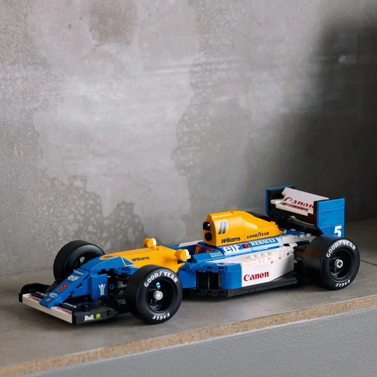 Klocki Icons 10353 Williams Racing FW14B i Nigel Mansell - zabawki-dla-dziewczynki