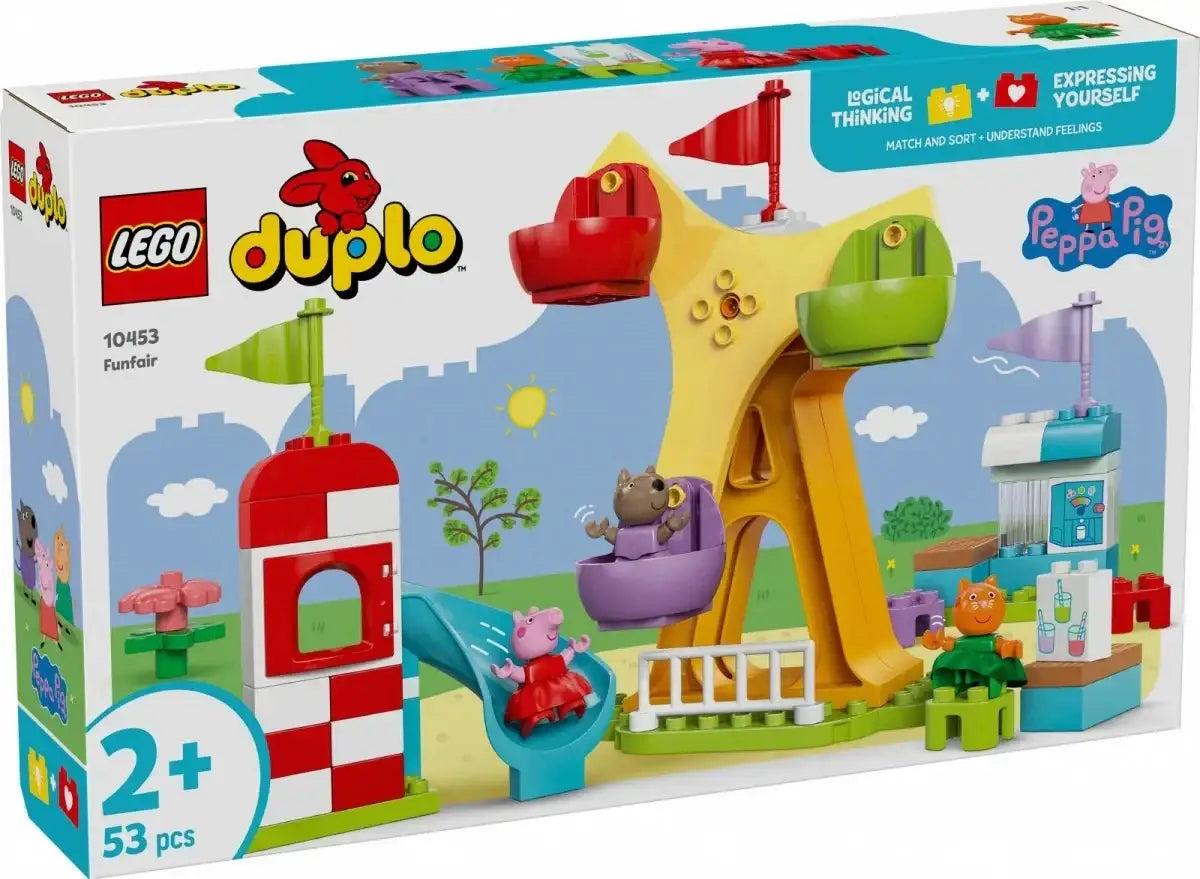 LEGO DUPLO Peppa Pig Wesołe miasteczko rozwija wyobraźnię dziecka - zabawki-dla-dziewczynki