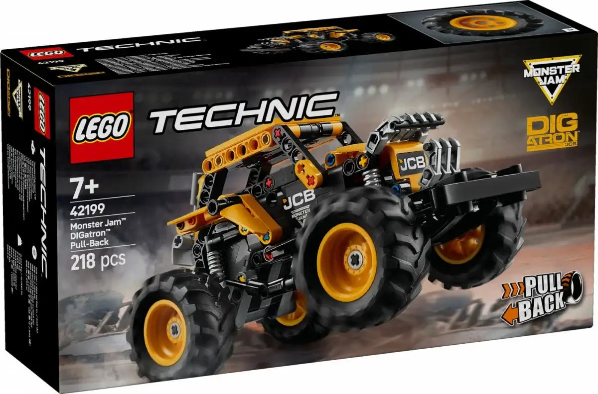 Monster Jam DIGatron LEGO 42199 kreatywna zabawka dla dzieci - zabawki-dla-dziewczynki