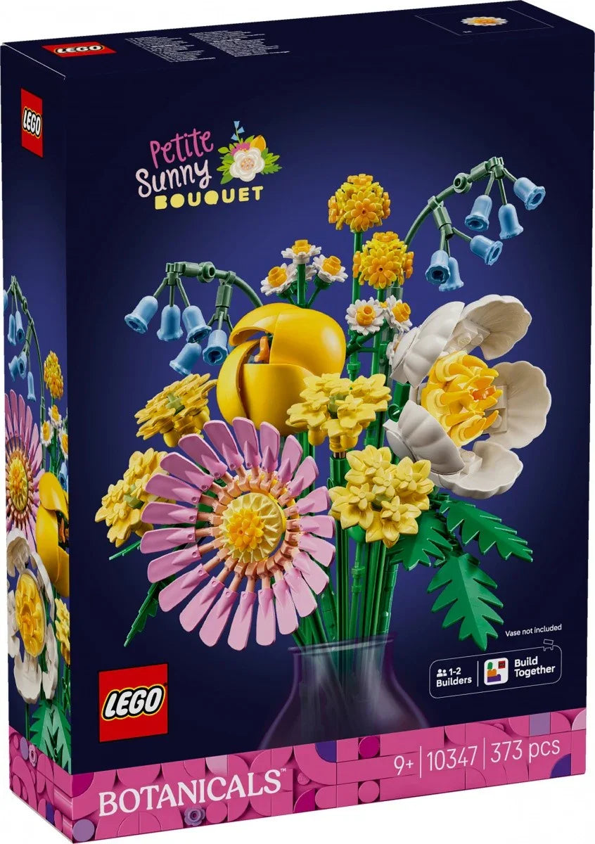 LEGO Klocki Botanicals 10347 Mały bukiet żółtych kwiatów - zabawki-dla-dziewczynki