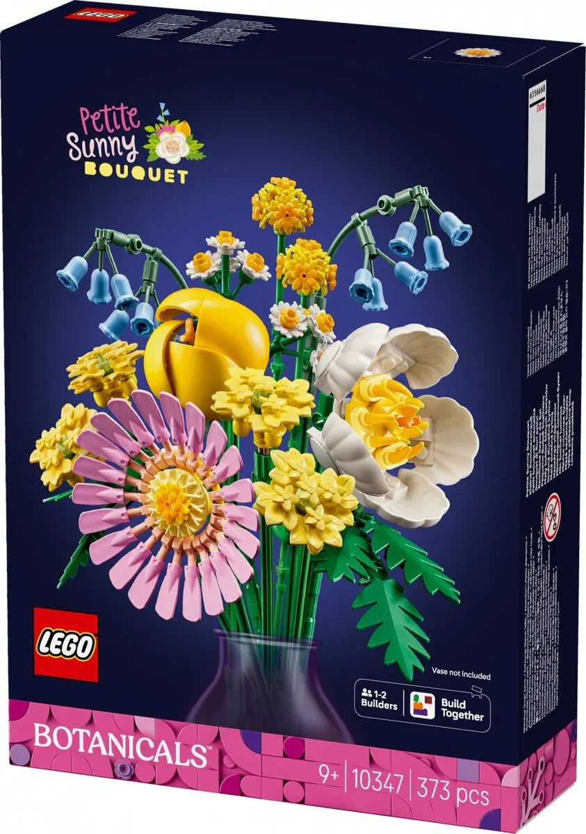 LEGO Klocki Botanicals 10347 Mały bukiet żółtych kwiatów - zabawki-dla-dziewczynki