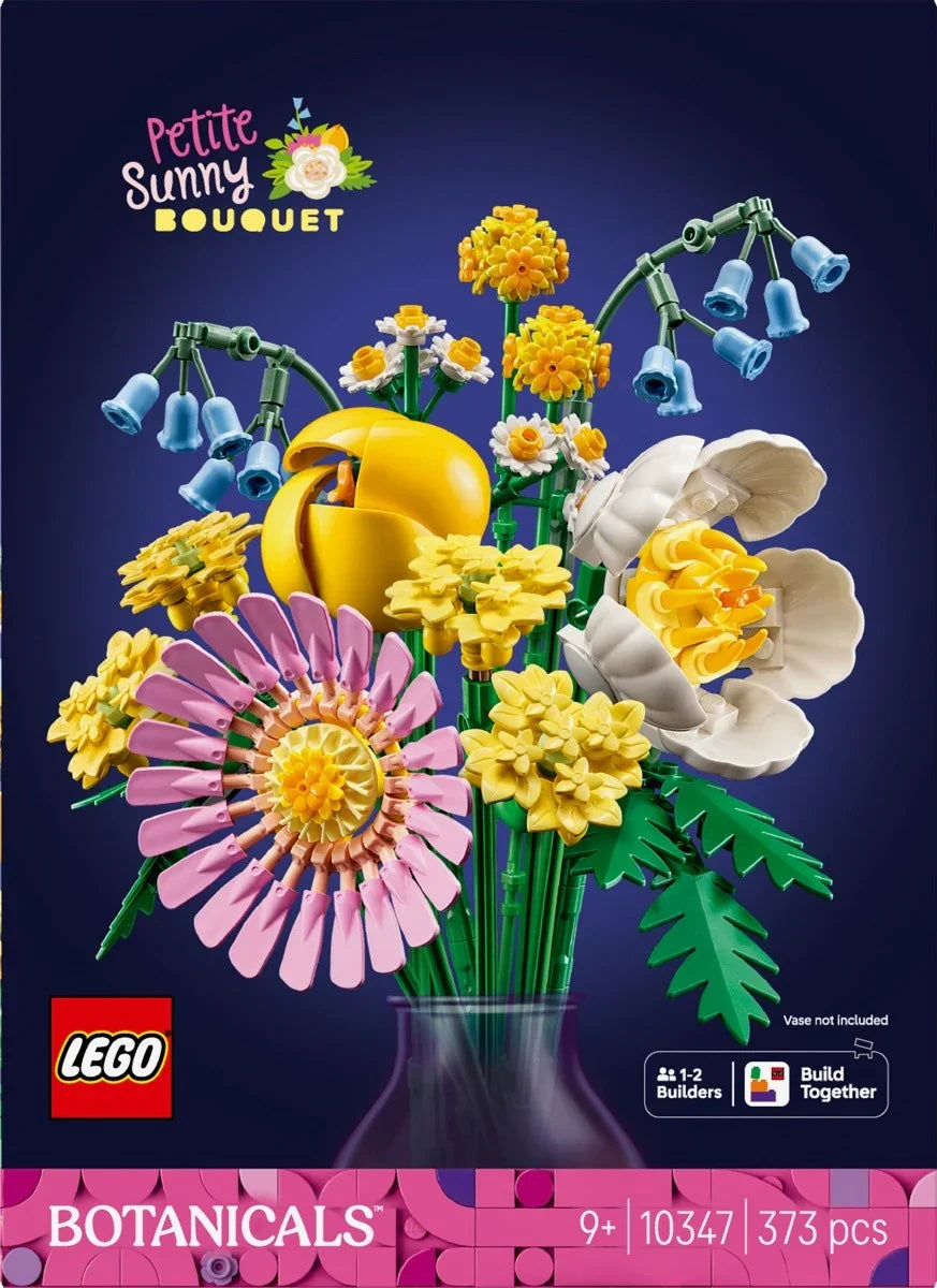 LEGO Klocki Botanicals 10347 Mały bukiet żółtych kwiatów - zabawki-dla-dziewczynki