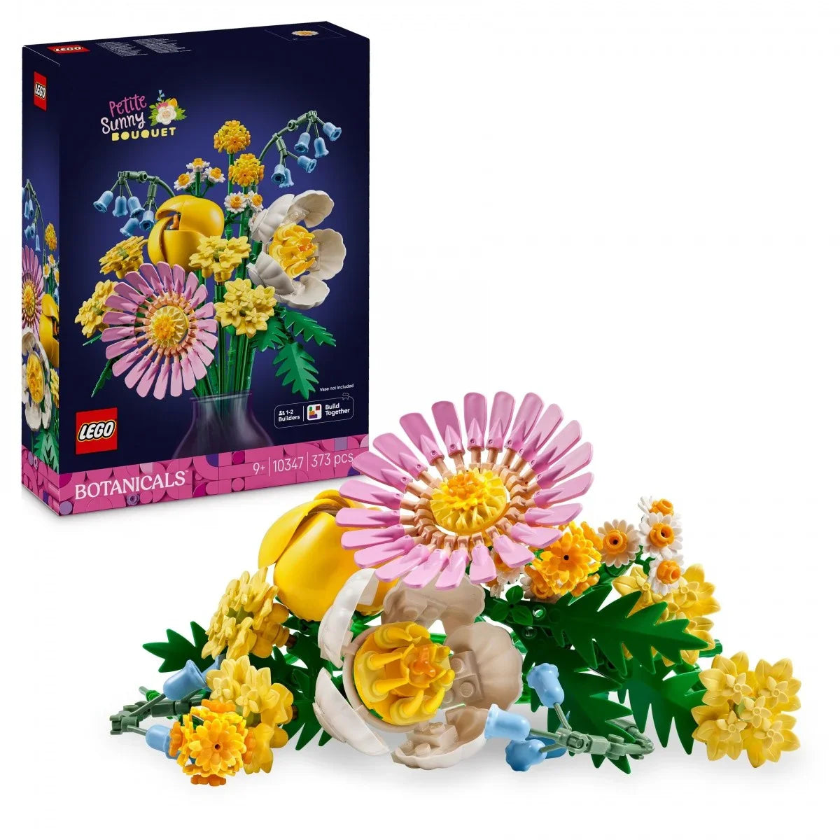 LEGO Klocki Botanicals 10347 Mały bukiet żółtych kwiatów - zabawki-dla-dziewczynki