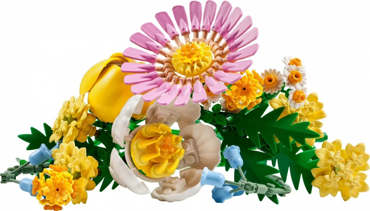 LEGO Klocki Botanicals 10347 Mały bukiet żółtych kwiatów - zabawki-dla-dziewczynki