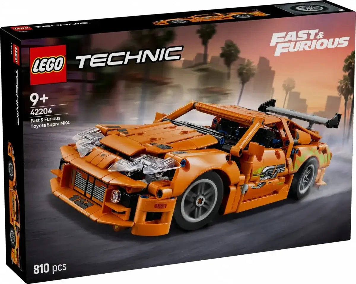 LEGO 42204 Toyota Supra MK4, model auta z serii Fast & Furious