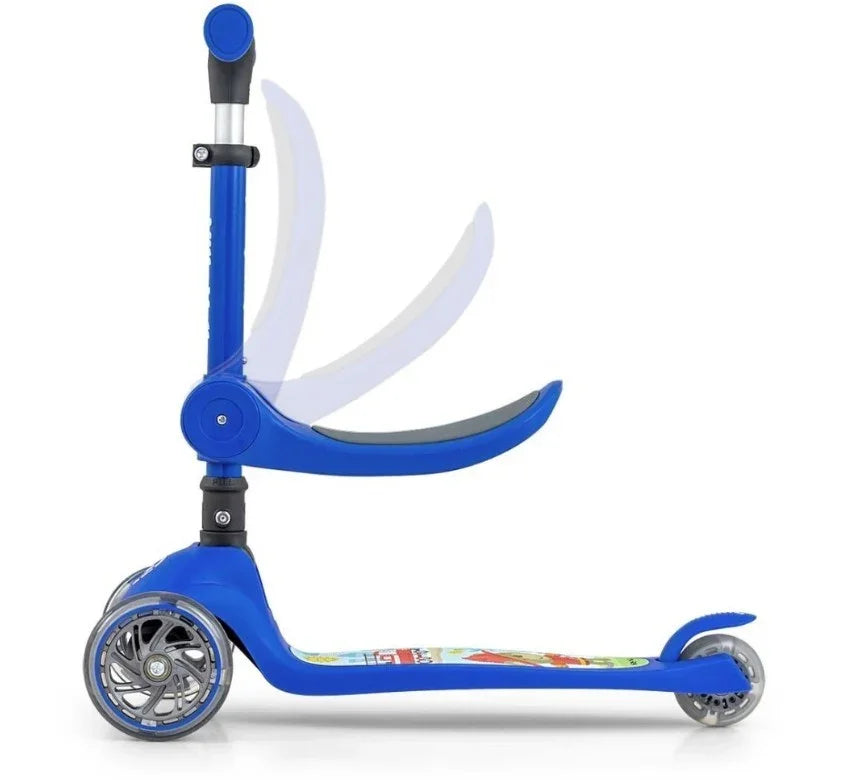 Hulajnoga Scooter Fuzzy Blue - zabawki-dla-dziewczynki
