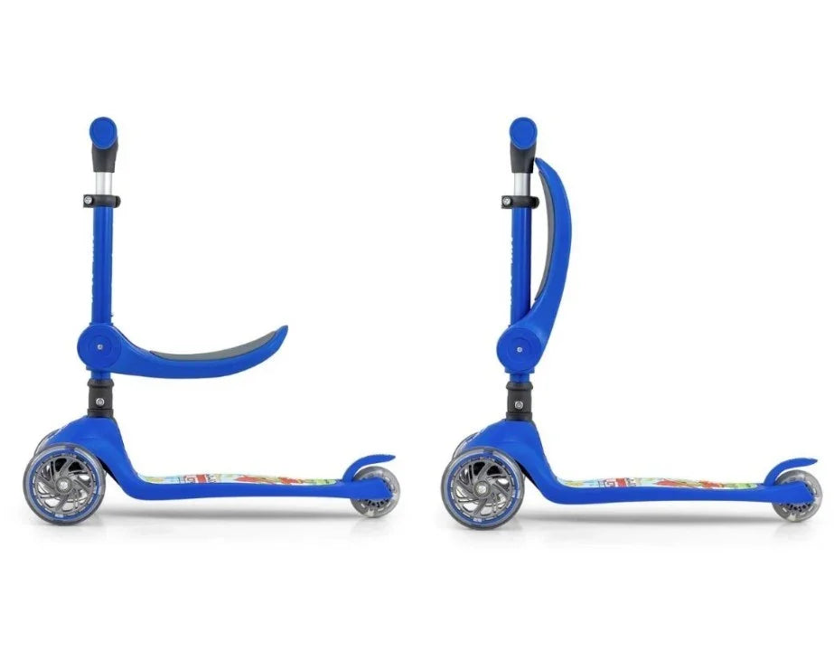 Hulajnoga Scooter Fuzzy Blue - zabawki-dla-dziewczynki