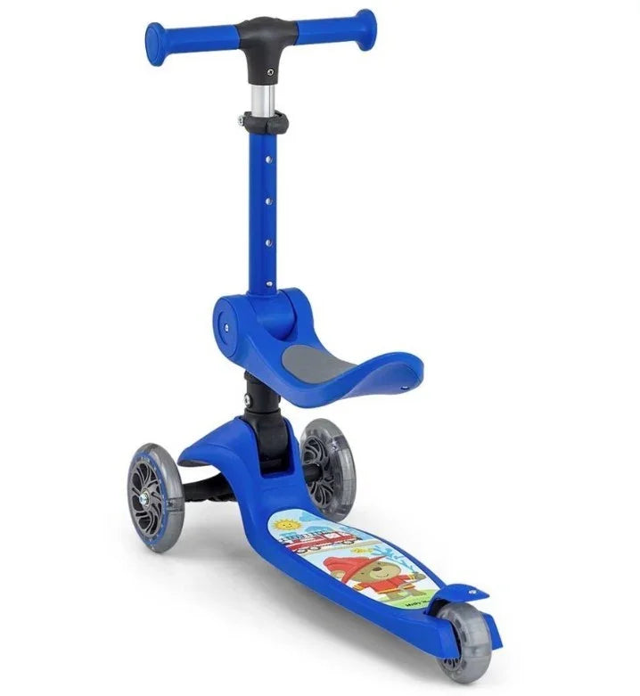 Hulajnoga Scooter Fuzzy Blue - zabawki-dla-dziewczynki