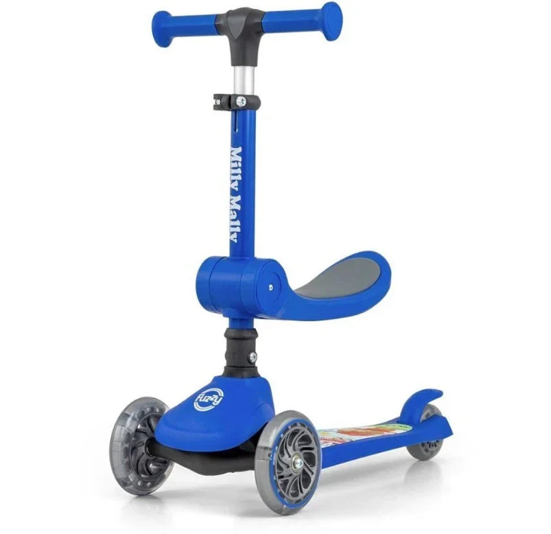Hulajnoga Scooter Fuzzy Blue - zabawki-dla-dziewczynki