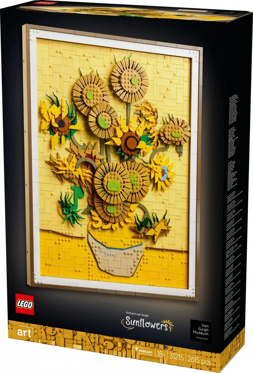 Klocki ART 31215 Słoneczniki Vincent van Gogh - zabawki-dla-dziewczynki