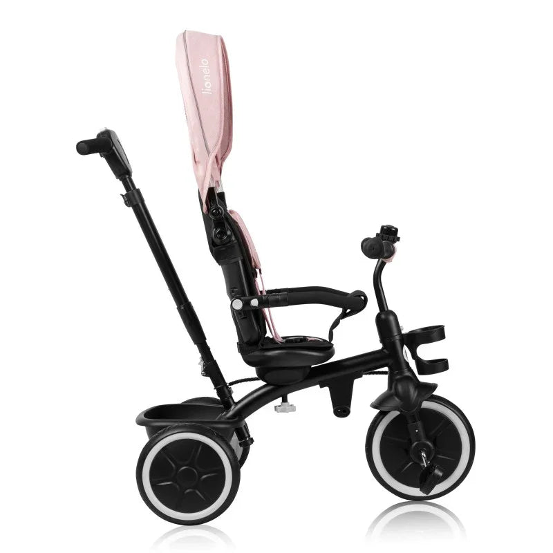 Rowerek trójkołowy Berry Pink Rose - zabawki-dla-dziewczynki