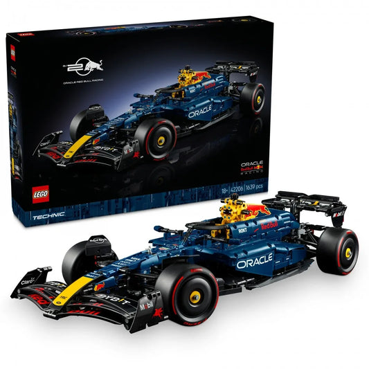 LEGO Klocki Technic 42206 Bolid F1 Oracle Red Bull Racing RB20 - zabawki-dla-dziewczynki