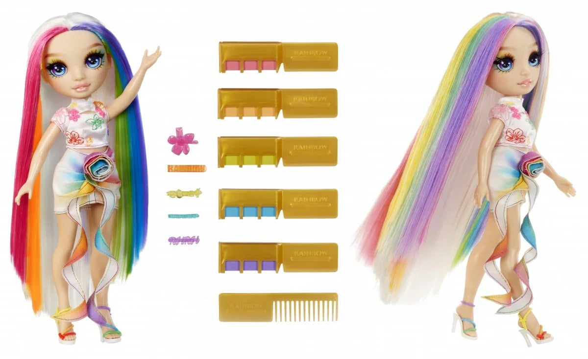 Lalka Rainbow High Hair Chalk & Style Amaya - zabawki-dla-dziewczynki