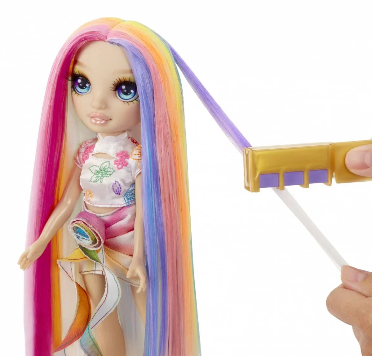 Lalka Rainbow High Hair Chalk & Style Amaya - zabawki-dla-dziewczynki
