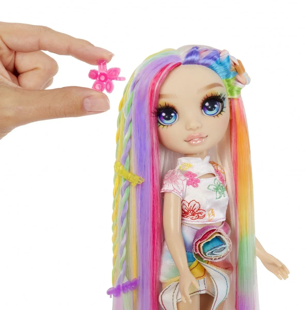 Lalka Rainbow High Hair Chalk & Style Amaya - zabawki-dla-dziewczynki