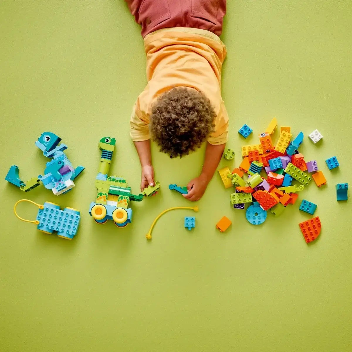 DUPLO 10451 Dinozaury na kółkach kreatywna zabawa dla dzieci - zabawki-dla-dziewczynki