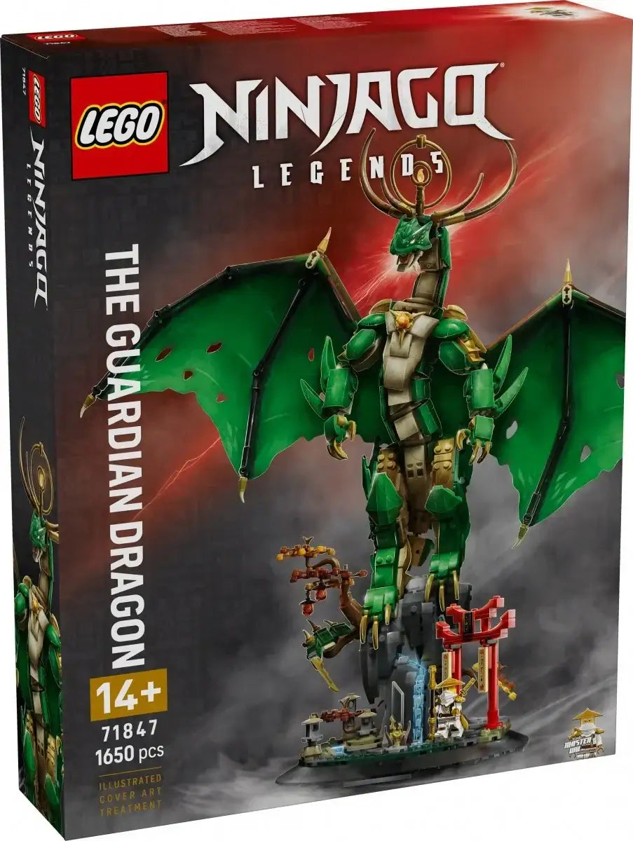 Kolorowy smok z serii LEGO Ninjago klocki konstrukcyjne - zabawki-dla-dziewczynki