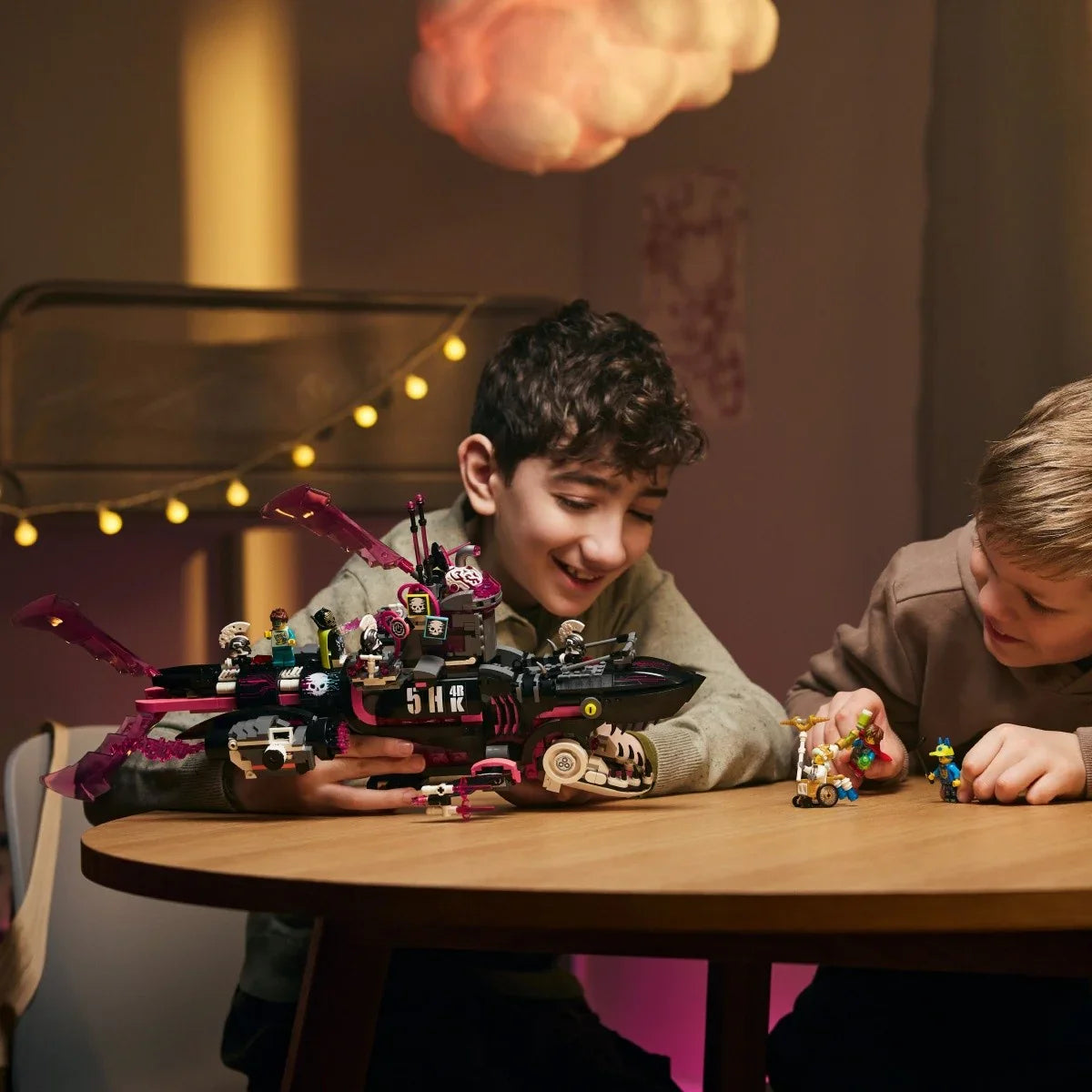 LEGO Klocki DREAMZzz 71500 Koszmarny Rekinokręt podwodny - zabawki-dla-dziewczynki