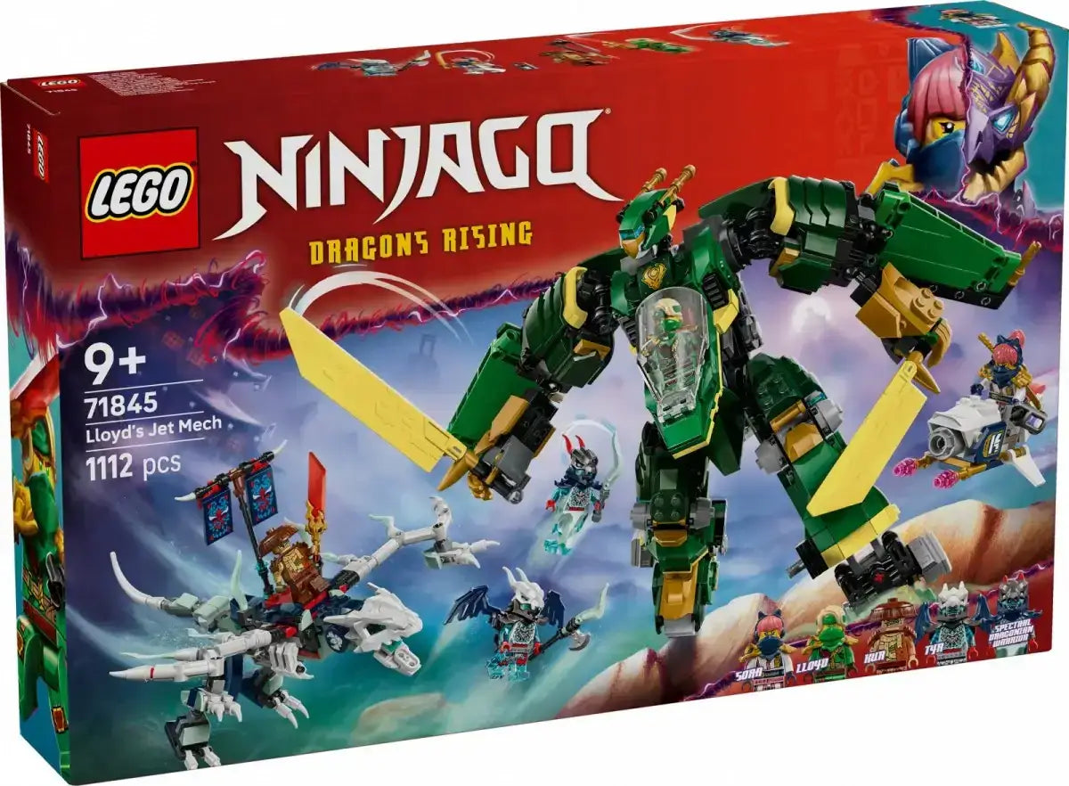 LEGO Ninjago Lloyd Green Ninja mech odrzutowy
