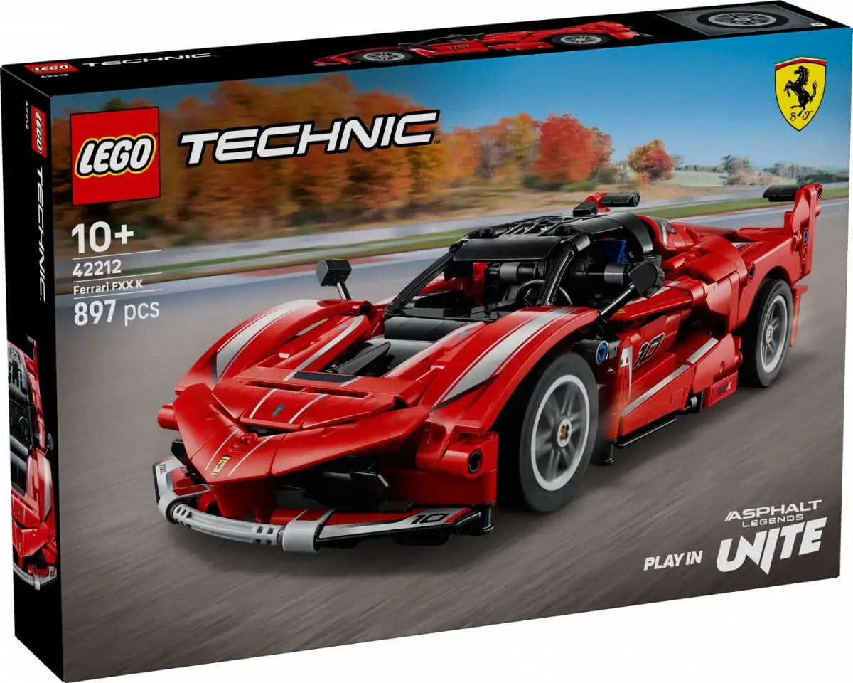 Ferrari FXX K LEGO Technic realistyczny model auta z klocków LEGO