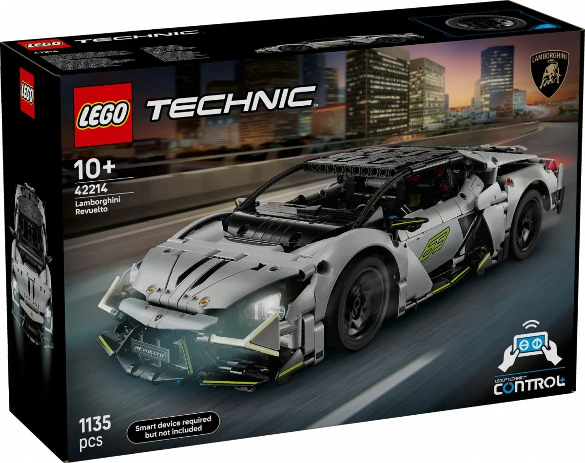 LEGO Klocki Technic 42214 Supersamochód Lamborghini Revuelto - zabawki-dla-dziewczynki