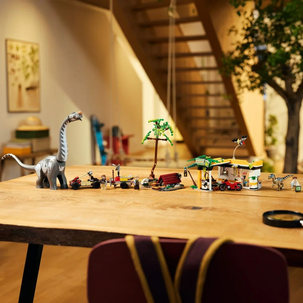 LEGO Klocki Jurassic World 76973 Na tropie tytanozaura i raptora - zabawki-dla-dziewczynki