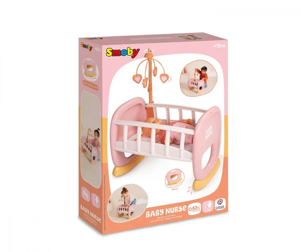 Kołyska z karuzelką Baby Nurse - zabawki-dla-dziewczynki