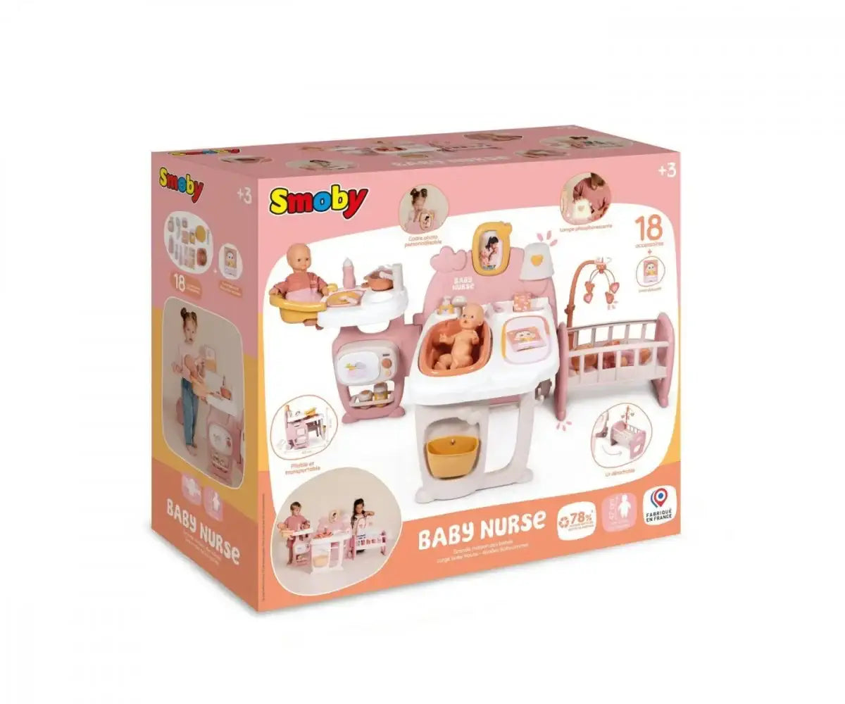 Smoby Baby Nurse zestaw do opieki nad lalkami - zabawki-dla-dziewczynki