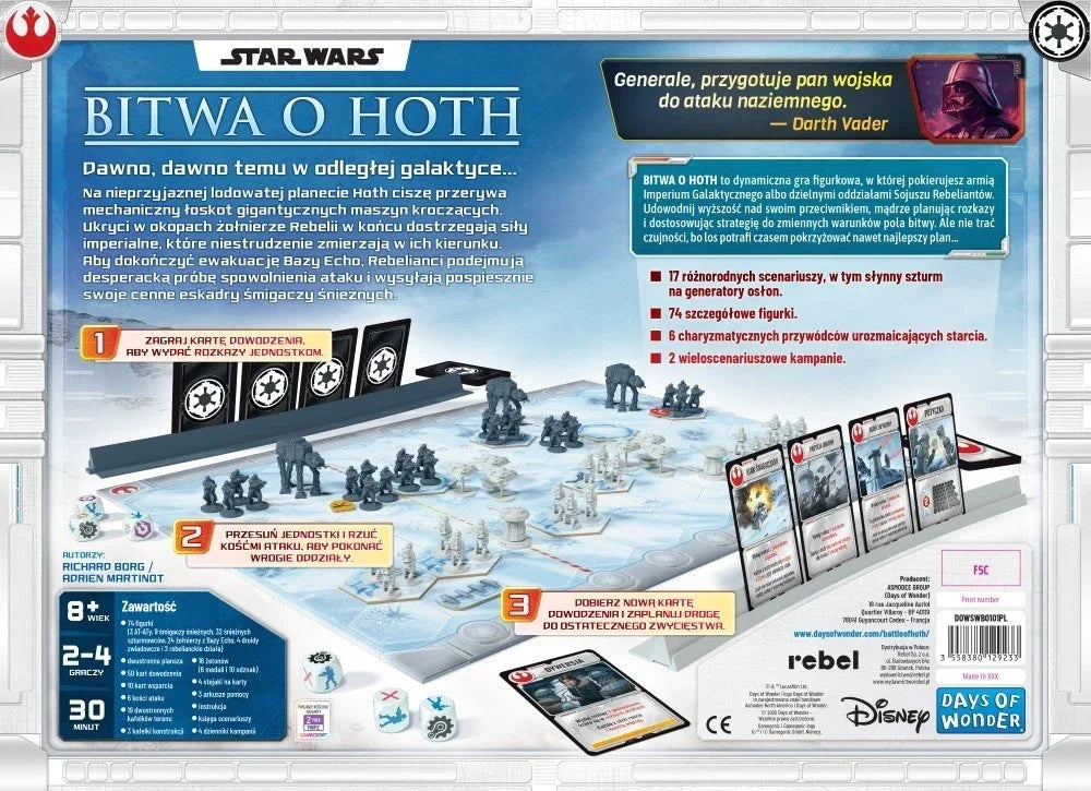 Rebel Gra Star Wars Bitwa o Hoth