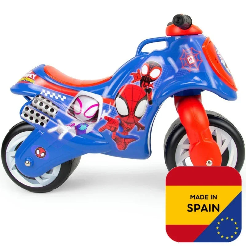 Jeździk motor odpychacz INJUSA Spidey dla dzieci zabawka rozwijająca sprawność - zabawki-dla-dziewczynki