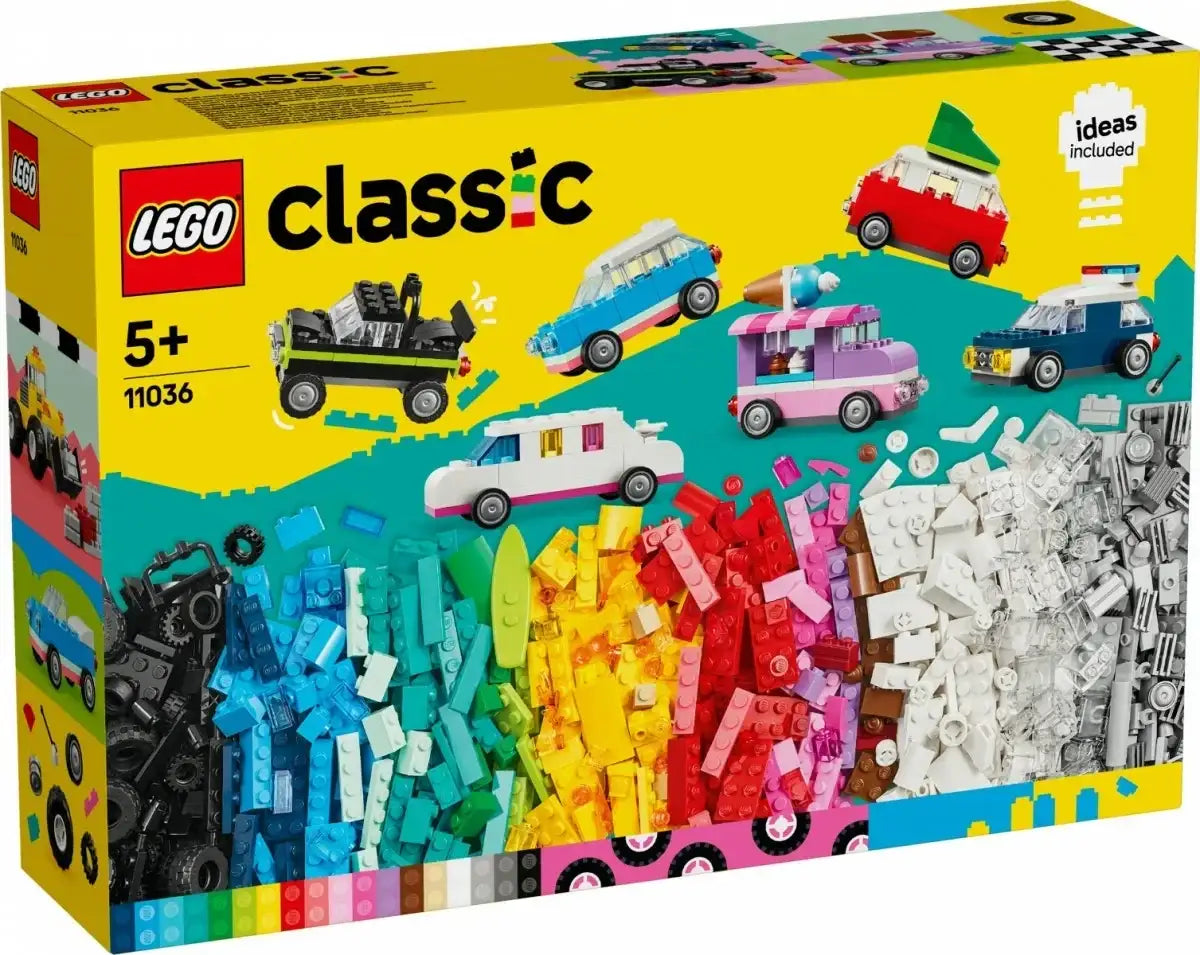 LEGO Classic 11036 Kreatywne pojazdy zestaw samochodów dla dzieci - zabawki-dla-dziewczynki