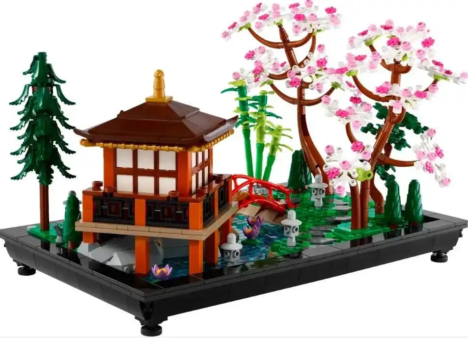 LEGO 10315 ogród zen z kwiatami lotosu i strumieniem - zabawki-dla-dziewczynki