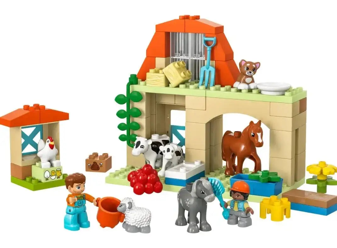 LEGO DUPLO 10416 zestaw z figurkami zwierząt i akcesoriami - zabawki-dla-dziewczynki